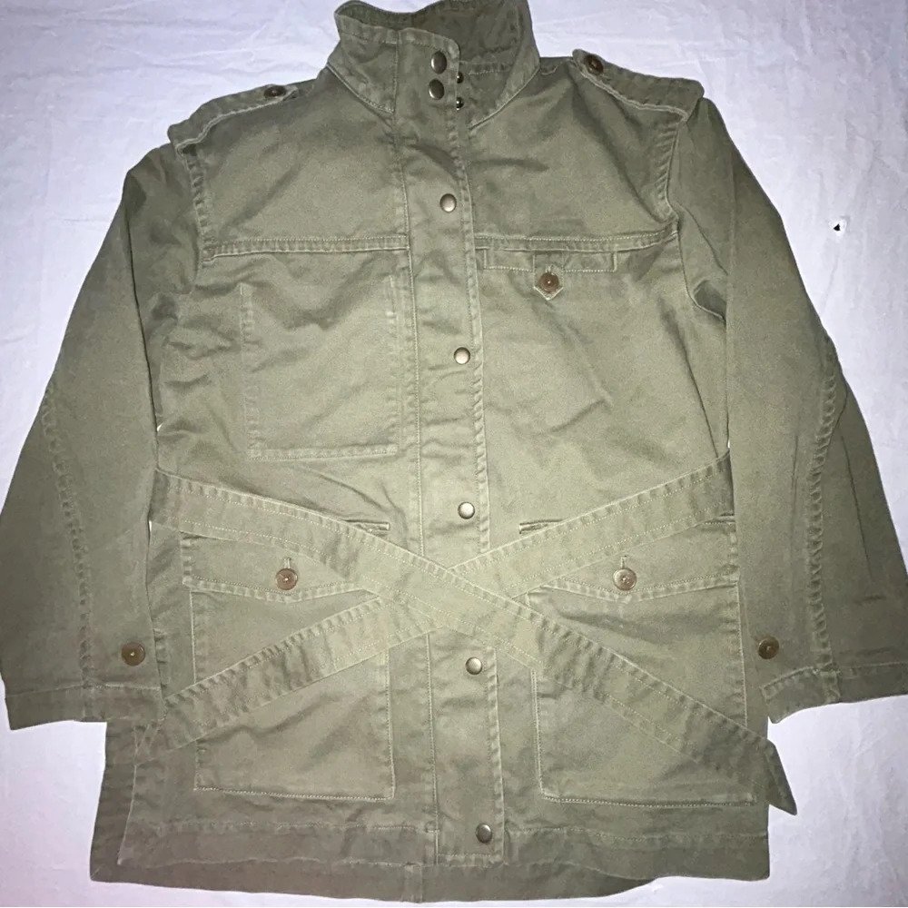 Madewell Green Utility Jacket Relaxed Fit